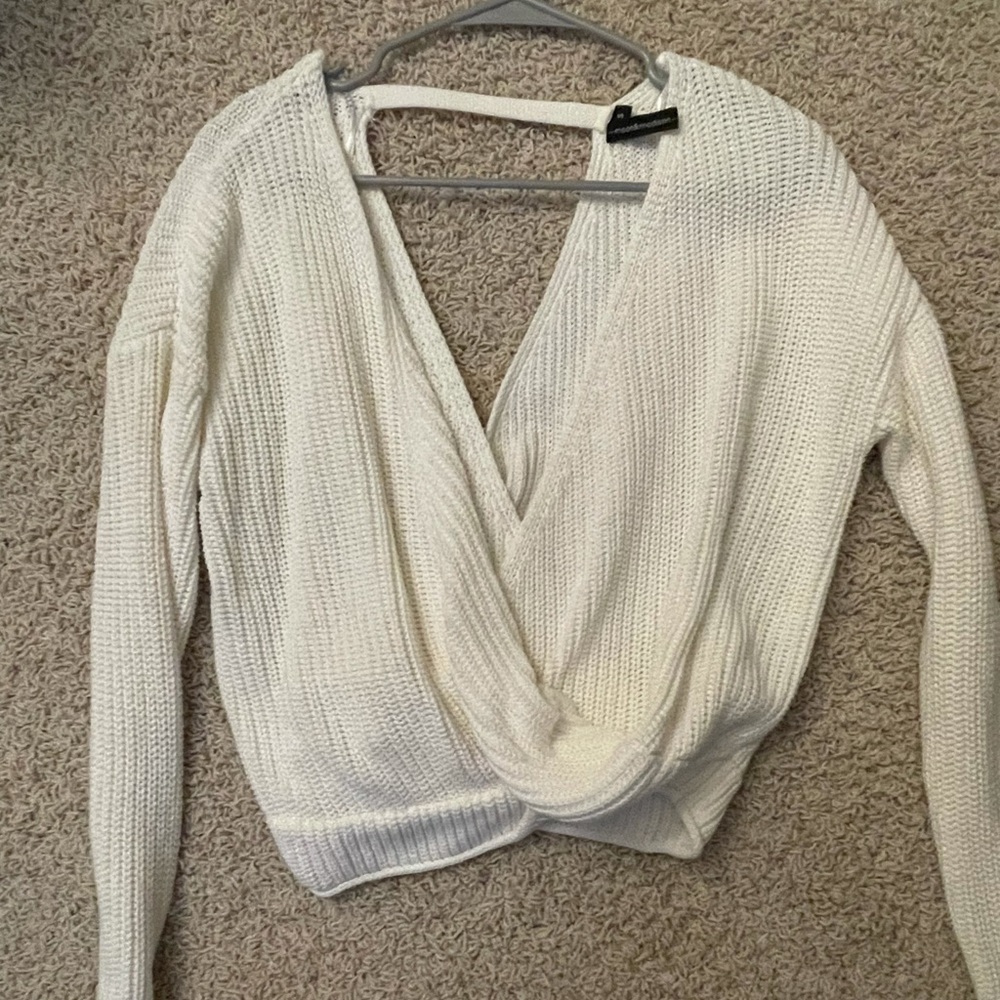 Cropped sweater